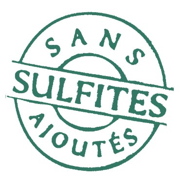 Labels & récompenses: Sans sulfites ajoutés